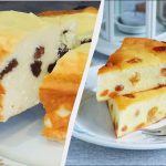 Casseruola di ricotta “Tutto per 3”: molto rigogliosa e la